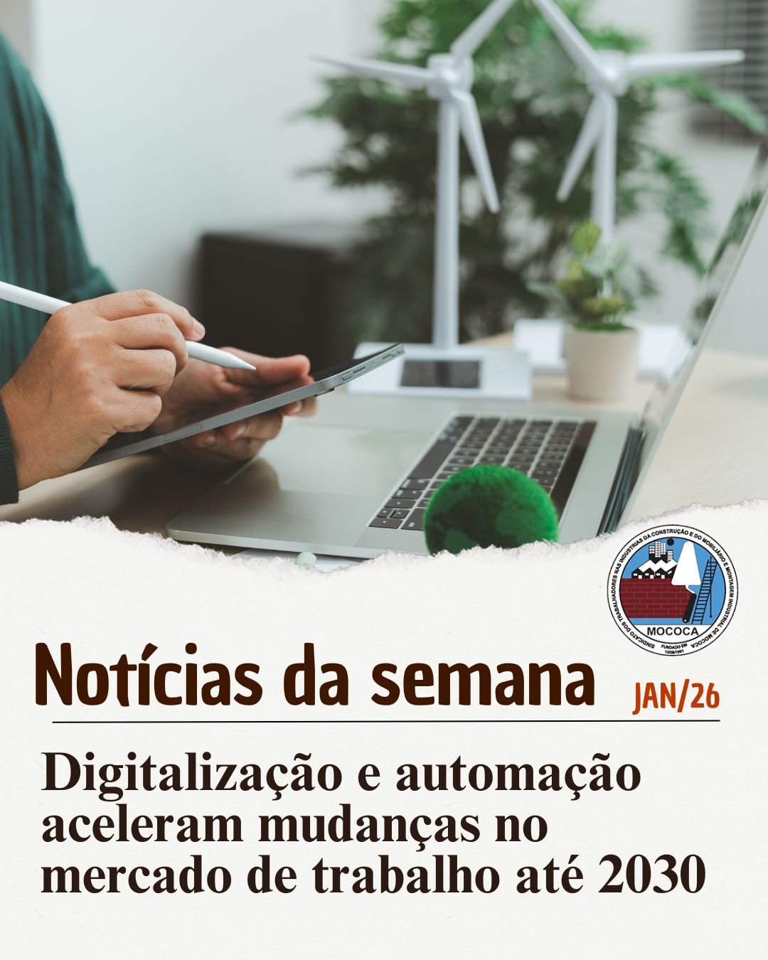 Digitalização e automação aceleram mudanças no mercado de trabalho até 2030